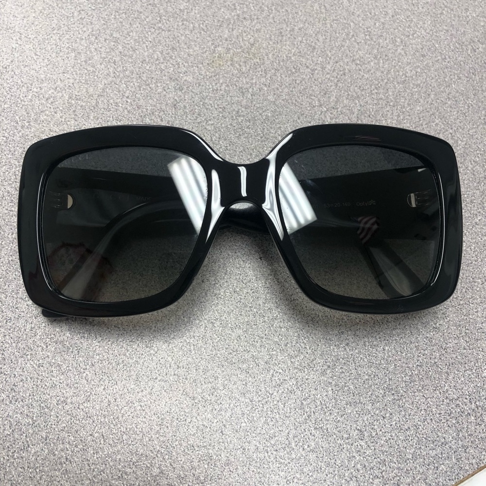 Gucci 53mm Square Sunglasses